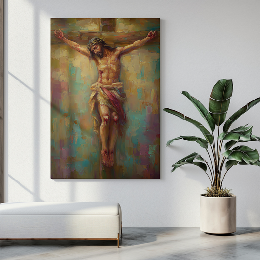 Anima Christi Matte Canvas Print - Religious Wall Art