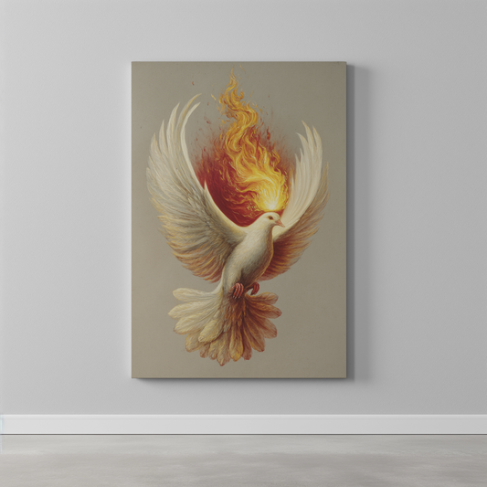 Come Holy Spirit Matte Canvas Wall Art