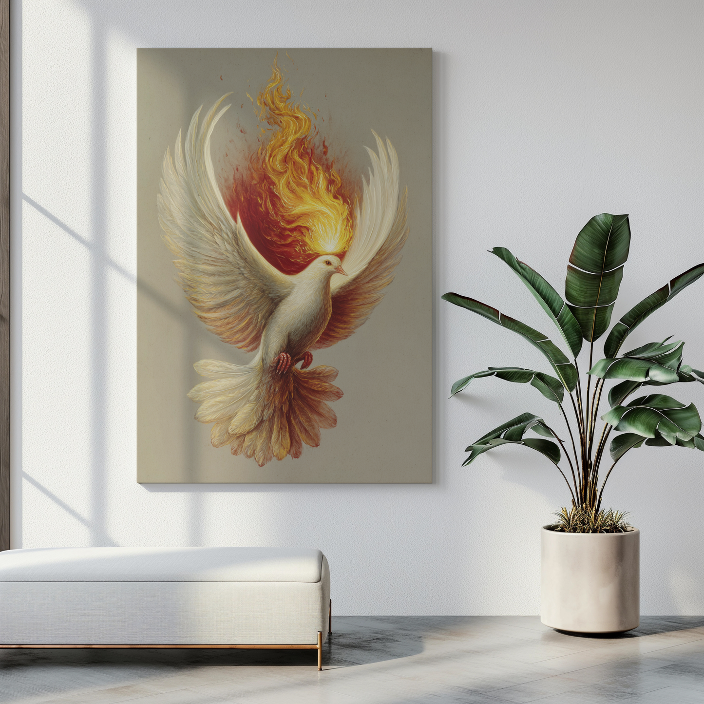 Come Holy Spirit Matte Canvas Wall Art