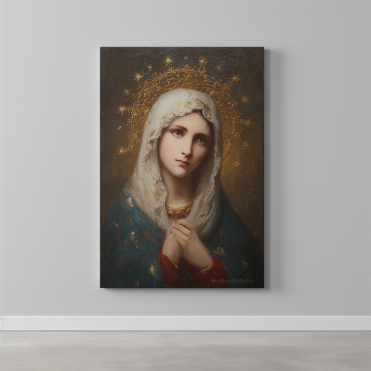 Memorare Matte Canvas Print - Religious Wall Art
