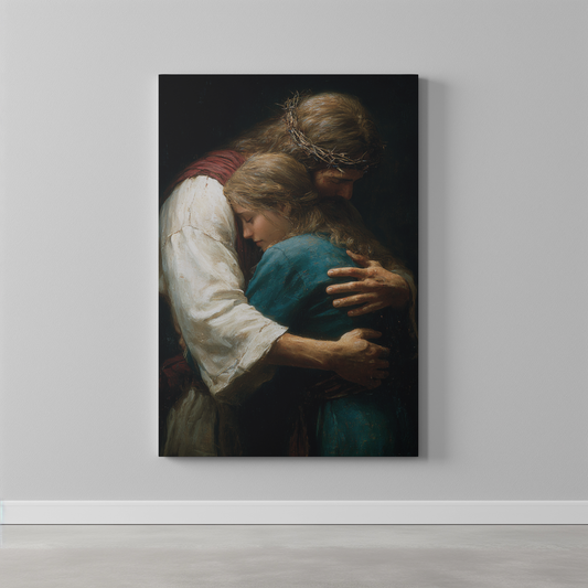 Surrender Matte Canvas Print - Religious Wall Art