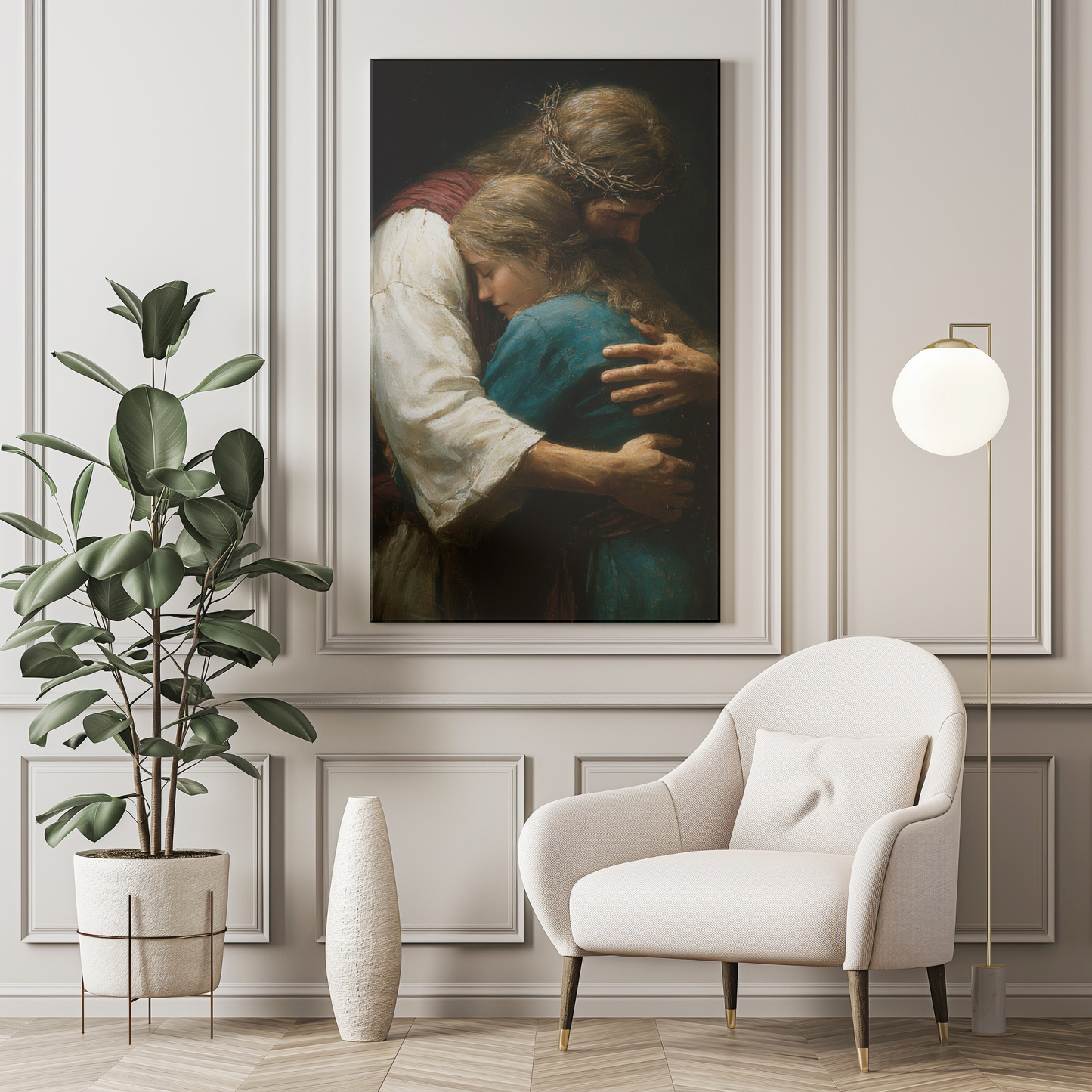 Surrender Matte Canvas Print - Religious Wall Art