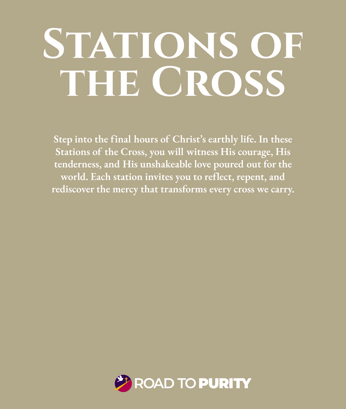 Stations of the Cross - Large Print - WHOLESALE