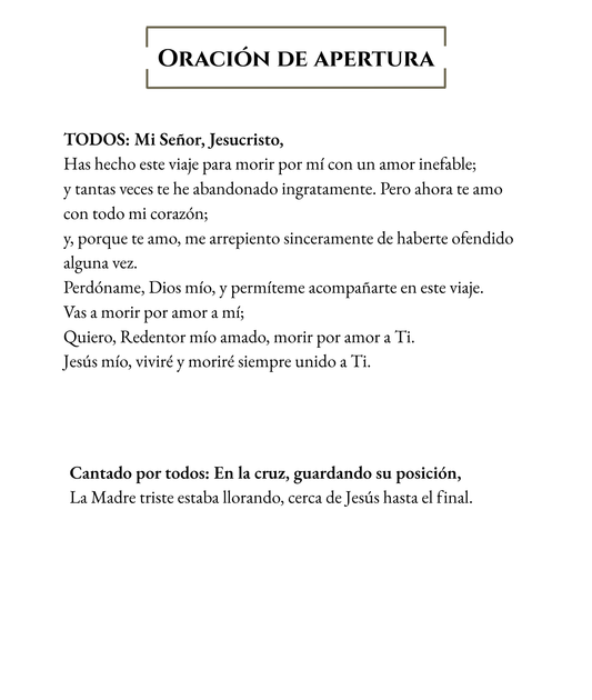 Stations of the Cross Spanish - WHOLESALE