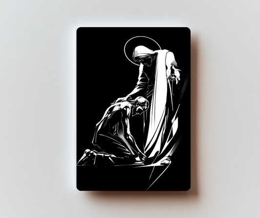 Act of Contrition Holy Card - PREMIUM METAL