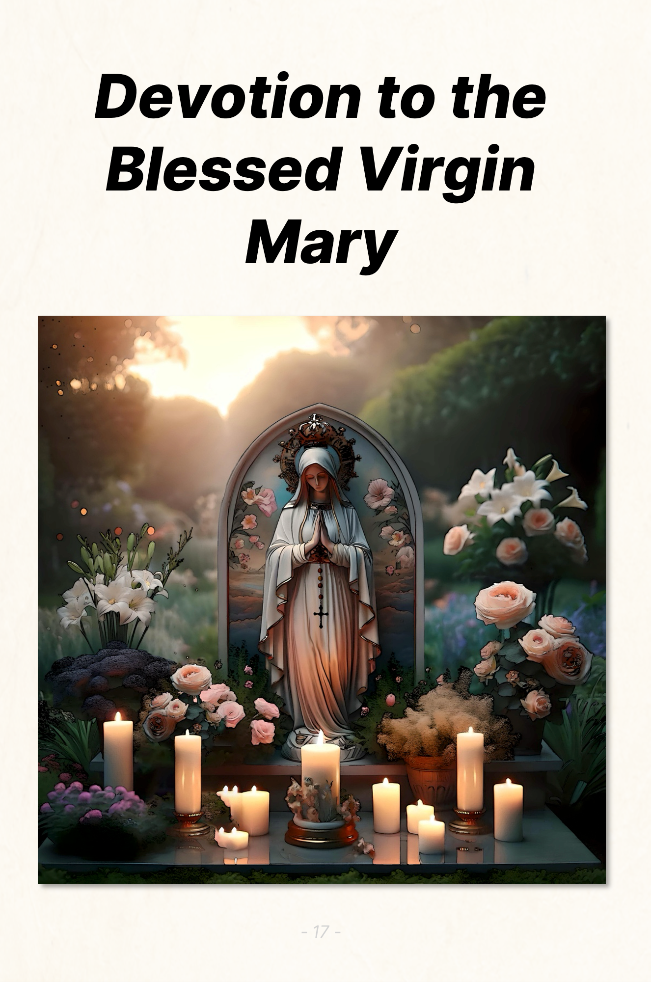 Holy Hours of Meditation and Healing- with Imprimatur!
