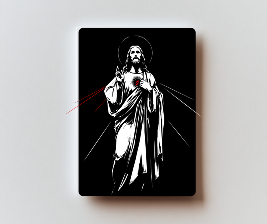 Divine Mercy Holy Card - PREMIUM METAL