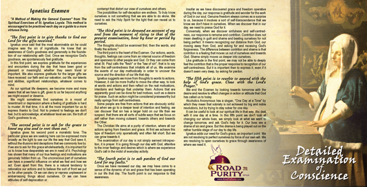 Detailed Examination of Conscience - Prayer Card