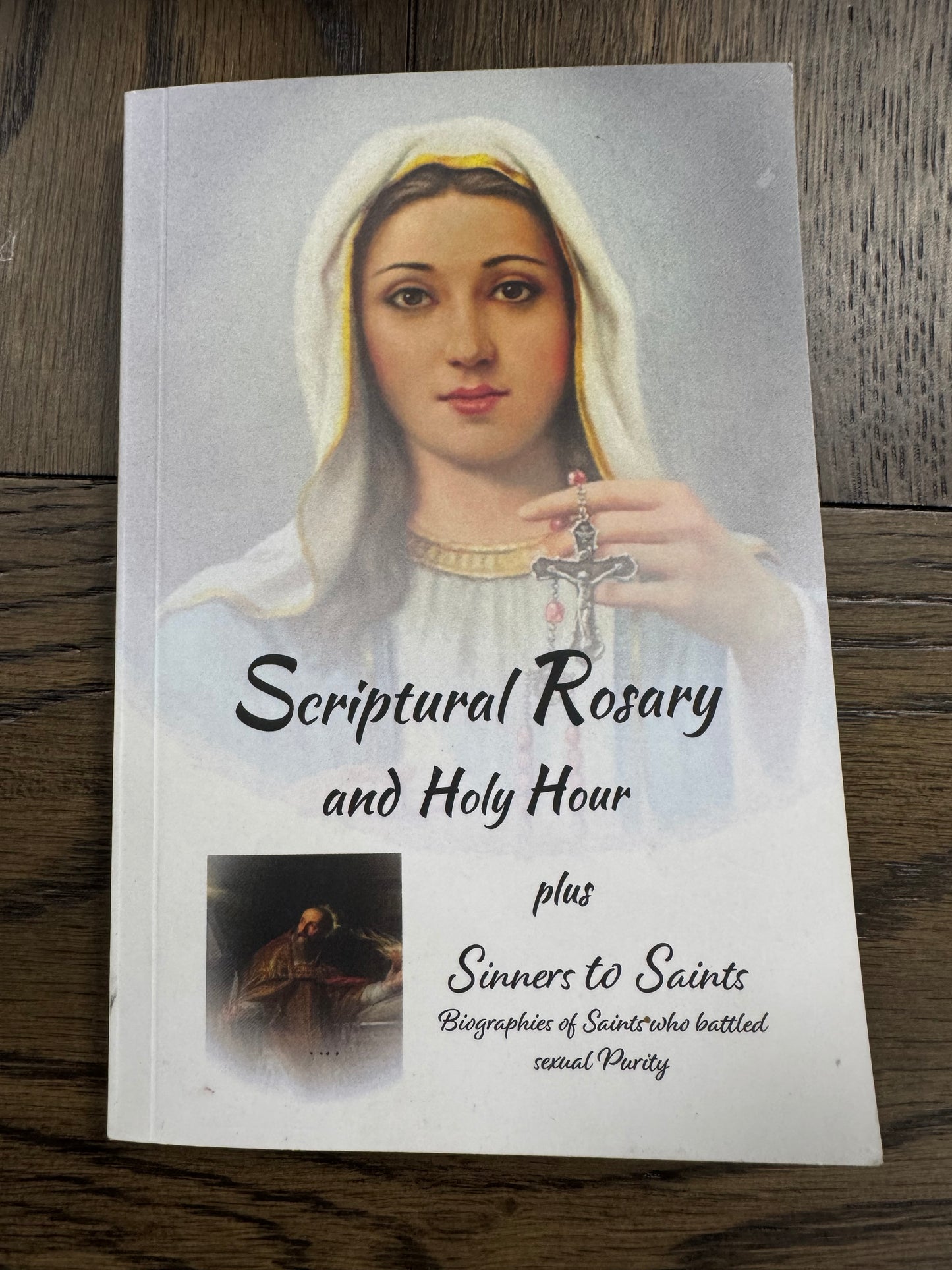 Armor of God Purity Rosary + Scriptural Rosary Purity Book