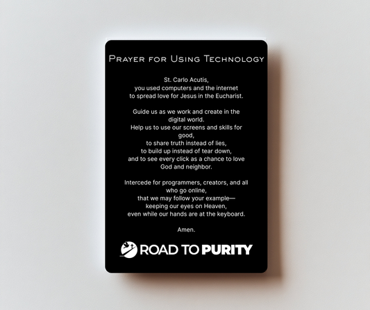 Binding Prayer of Protection Holy Card - PREMIUM METAL