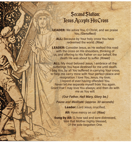Stations of the Cross 20pg booklet