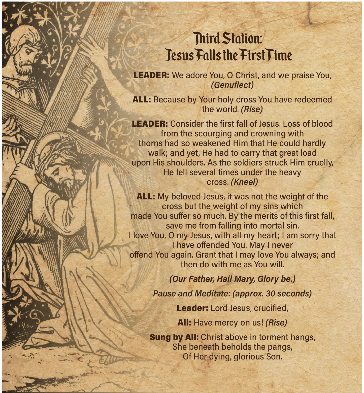 Stations of the Cross 20pg booklet