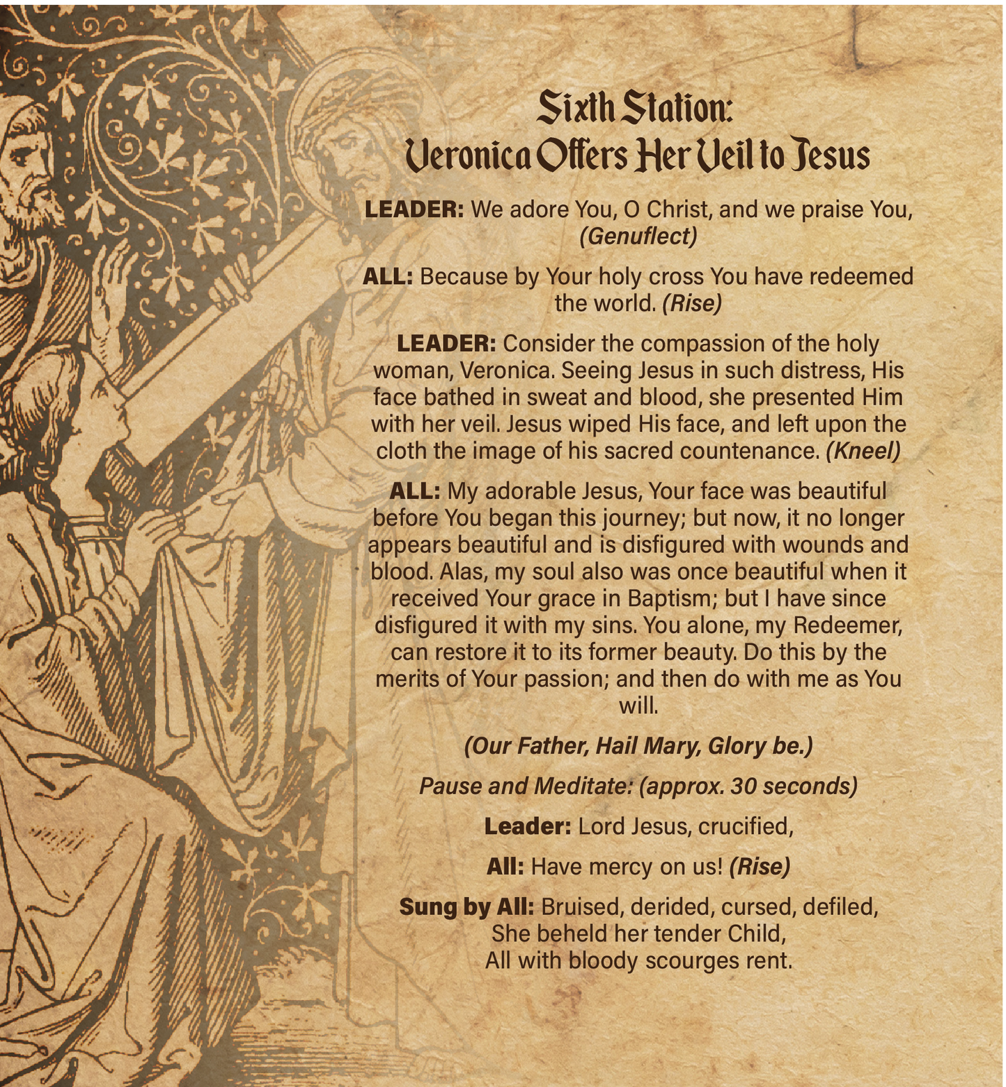 Stations of the Cross 20pg booklet