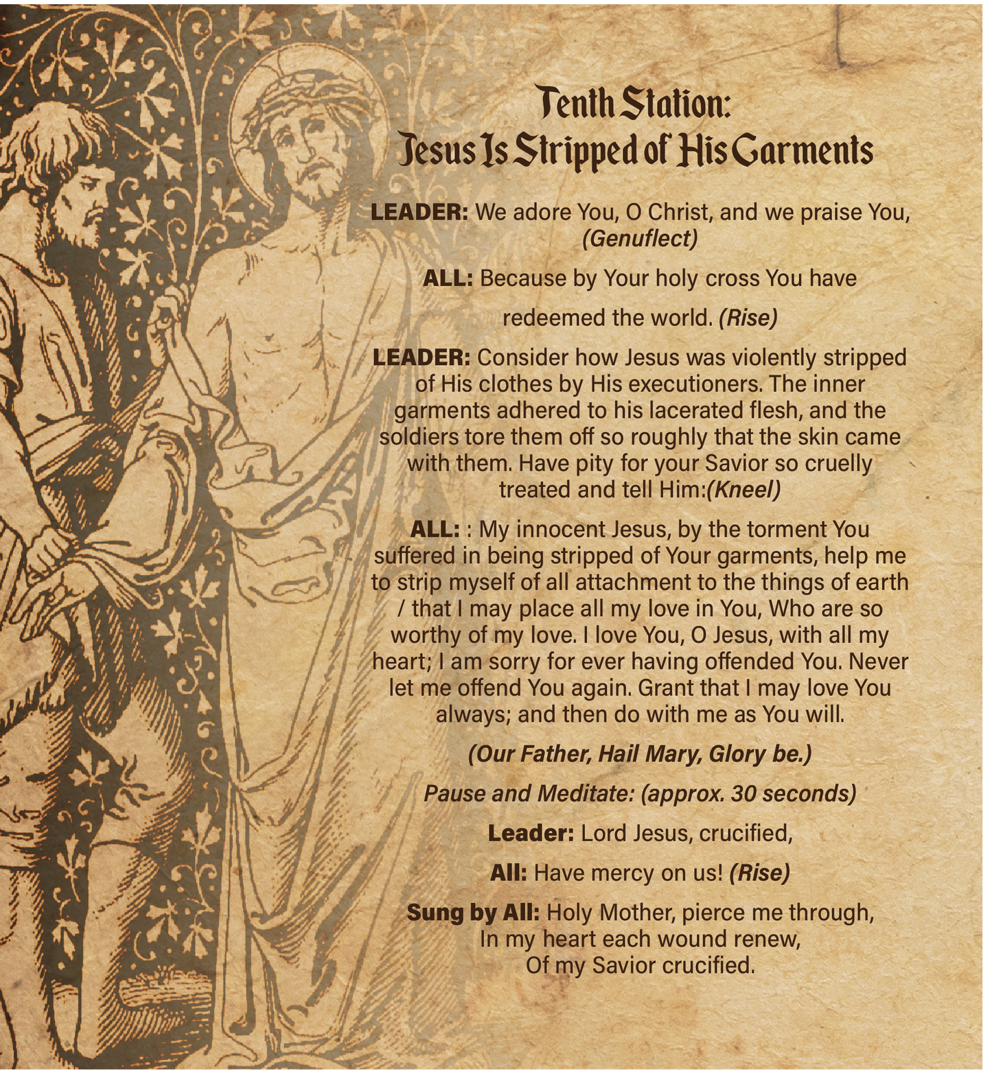 Stations of the Cross 20pg booklet