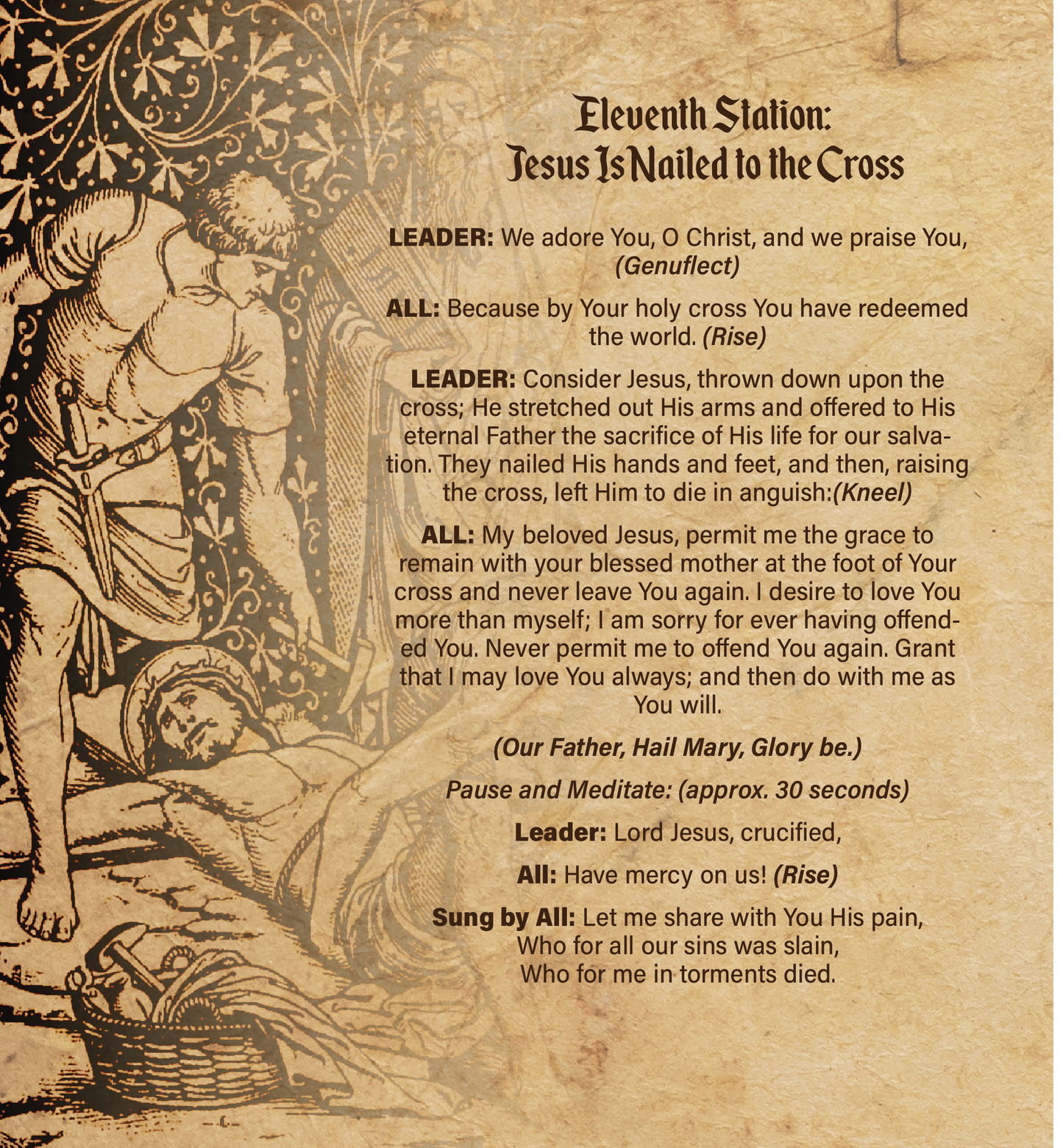 Stations of the Cross 20pg booklet