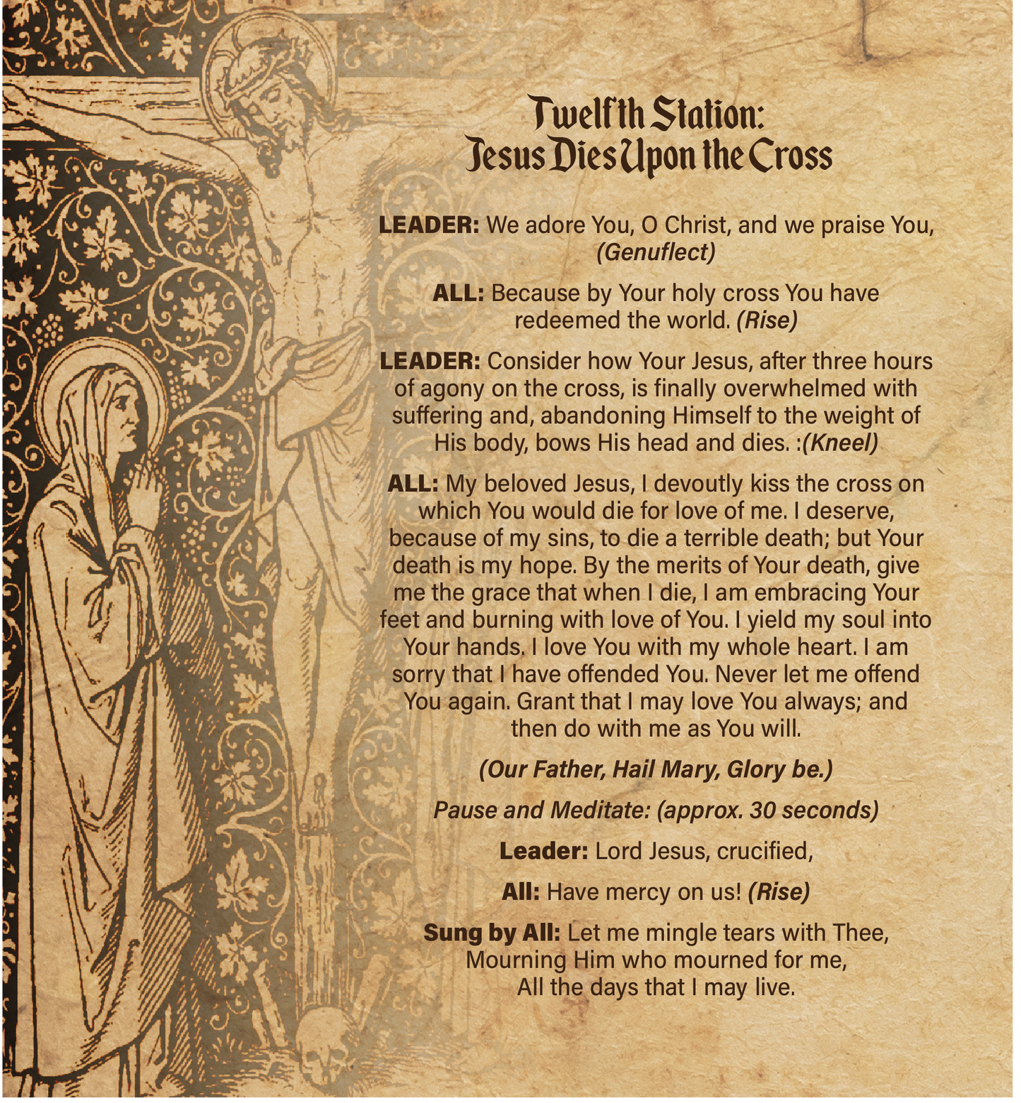Stations of the Cross 20pg booklet