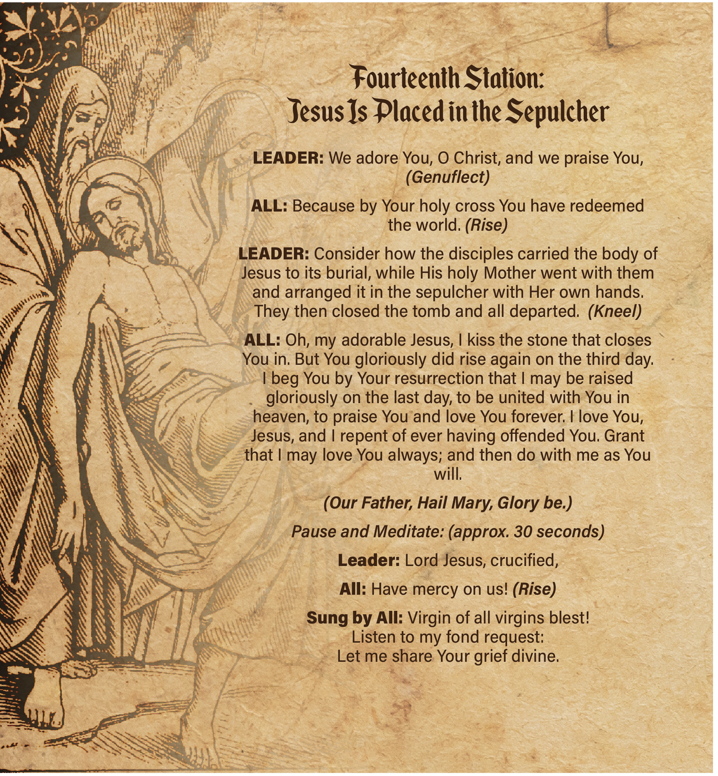 Stations of the Cross 20pg booklet