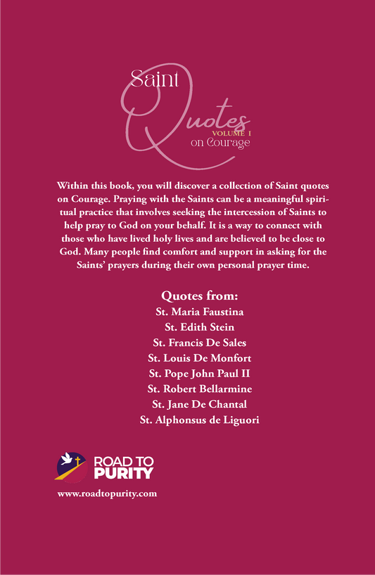 Saint Quotes on Courage Volume 1