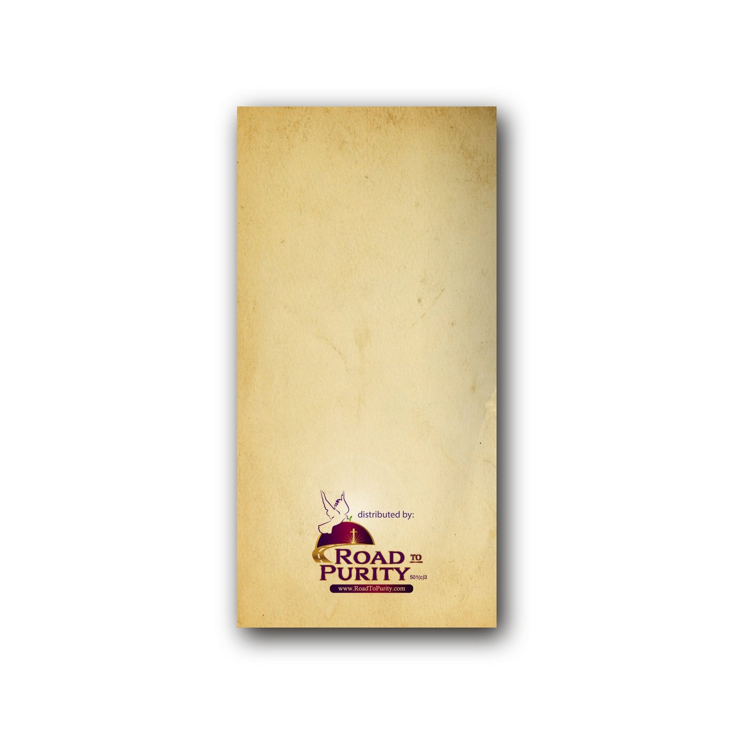 Litany to Our Lady of Fatima - Prayer Card / 3" x 6" folded — back