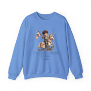 Saint George Adult Sweatshirt, Catholic Gift, Faith Apparel in 13 Colors