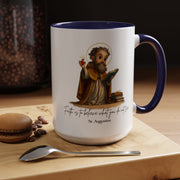 Cute Saint Augustine Mug  Catholic Gift  Faith-Inspired Coffee Cup