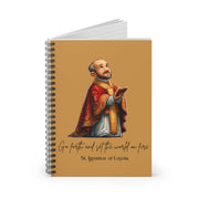 Saint Ignatius of Loyola Journal, Catholic Notebook, Faith-Inspired Writing Gift