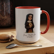 Cute Saint Faustina Mug  Catholic Gift  Faith-Inspired Coffee Cup