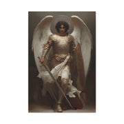 St Michael the Archangel Canvas Print Religious Angel Home Decor Wall Art
