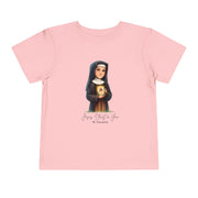 St. Faustina Toddler T-Shirt, Divine Mercy Catholic Kids Tee
