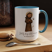 Saint Francis of Assisi Mug, Catholic Gift, Faith-Inspired Coffee Cup