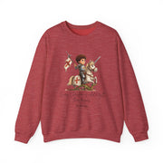 Saint George Adult Sweatshirt, Catholic Gift, Faith Apparel in 13 Colors