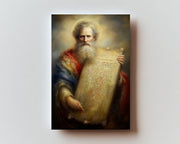 10 Commandments - Holy Card original image 1