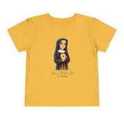 St. Faustina Toddler T-Shirt, Divine Mercy Catholic Kids Tee