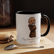 Cute Saint Padre Pio Mug  Catholic Gift  Faith-Inspired Coffee Cup