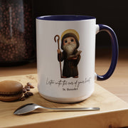 Cute Saint Benedict Mug  Catholic Gift  Faith-Inspired Coffee Cup