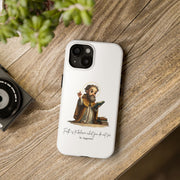 St. Augustine Tough Phone Case with Inspirational Quote