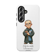 Samsung  St. Maximilian Kolbe Tough Phone Case with Inspirational Quote
