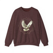Veni Sancte Spiritus Holy Spirit Dove Sweatshirt | Religious Christian Design
