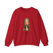 Classic Cute Saint Catherine of Siena Adult Sweatshirt  Catholic Gift  Faith Apparel in 13 Colors