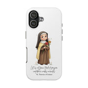 Samsung  St. Therese of Lisieux Tough Phone Case with Inspirational Quote
