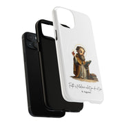 Saint Augustine Phone Case, Tough Magnetic Case, Inspirational Quote