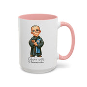 Saint Maximilian Kolbe Mug, Catholic Gift, Faith-Inspired Coffee Cup