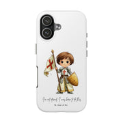 Samsung  St Joan of Arc Tough Phone Case with Inspirational Quote