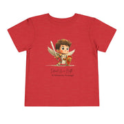 St Michael the Archangel Toddler T-Shirt, Catholic Kids Tee, Courage & Faith Shirt, Christian Gift