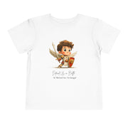St Michael the Archangel Toddler T-Shirt, Catholic Kids Tee, Courage & Faith Shirt, Christian Gift