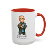 Saint Maximilian Kolbe Mug, Catholic Gift, Faith-Inspired Coffee Cup