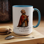 Cute Saint Ignatius of Loyola Mug  Catholic Gift  Faith-Inspired Coffee Cup