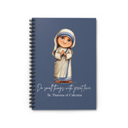 Saint Teresa of Calcutta Journal, Catholic Notebook, Faith-Inspired Writing Gift