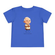 Saint John Paul II Toddler Shirt, Catholic Tee for Kids, Faith-Based Gift