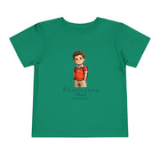 Saint Carlo Acutis Toddler Shirt, Catholic Tee for Kids, Faith-Based Gift